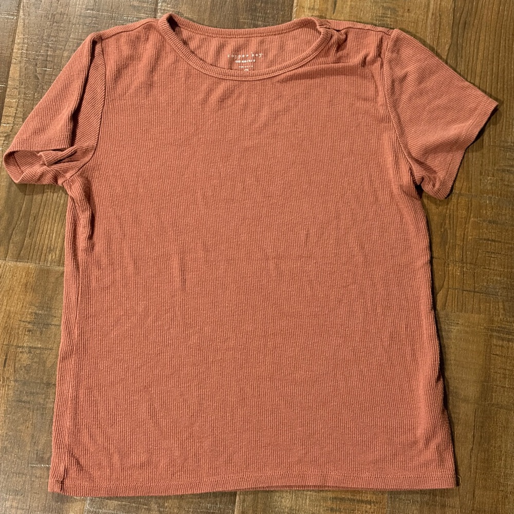 Rib Knit Top -Juniors